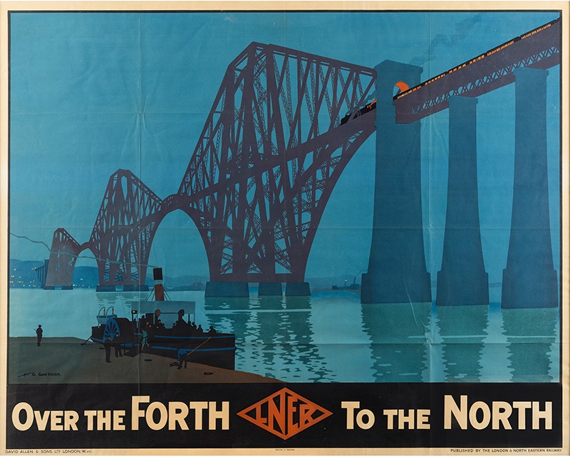 HENRY GEORGE GAWTHORN (1897-1941) | OVER THE FORTH TO THE NORTH | Sold for £12,600*